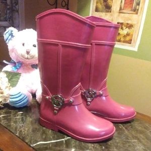 michael kors water boots